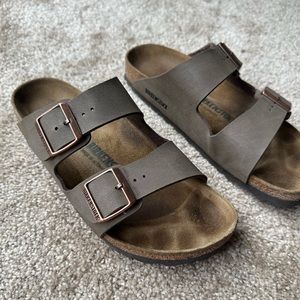 Arizona Brown Leather Birkenstock Size 41